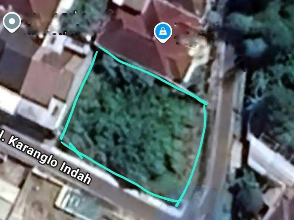 Dijual Kavling atau Tanah di Karanglo Indah Malang posisi hook  Malang