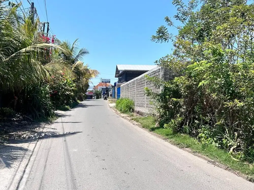 Tanah  area Jl Uluwatu Ungasan zona Pariwisata