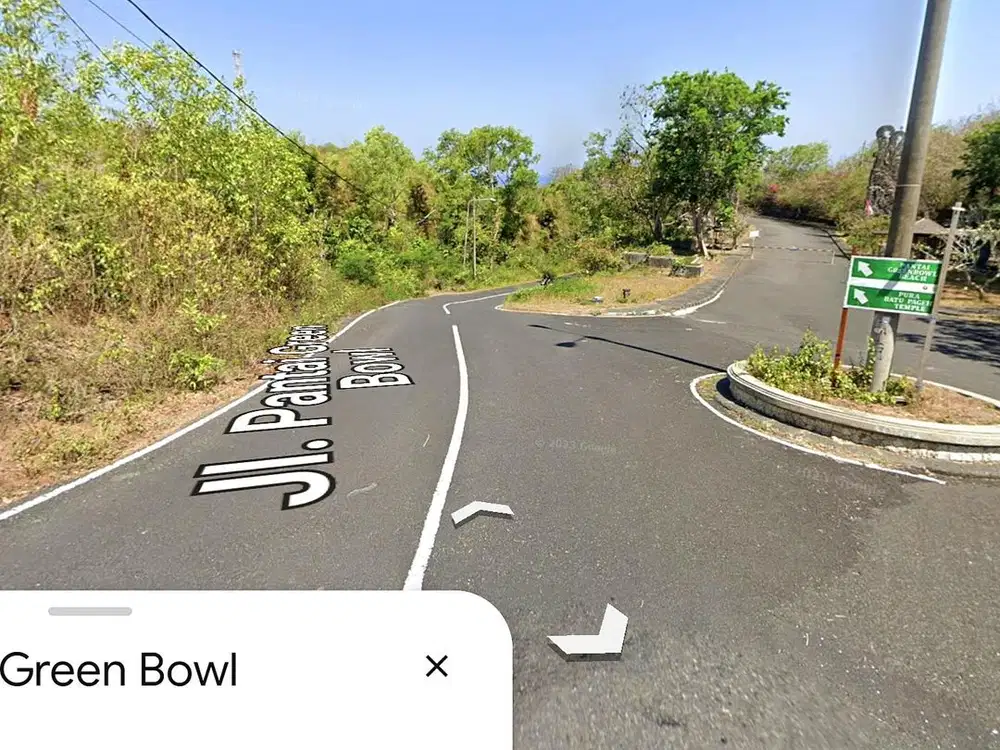 Tanah Ocean View GreenBowl Beach Ungasan