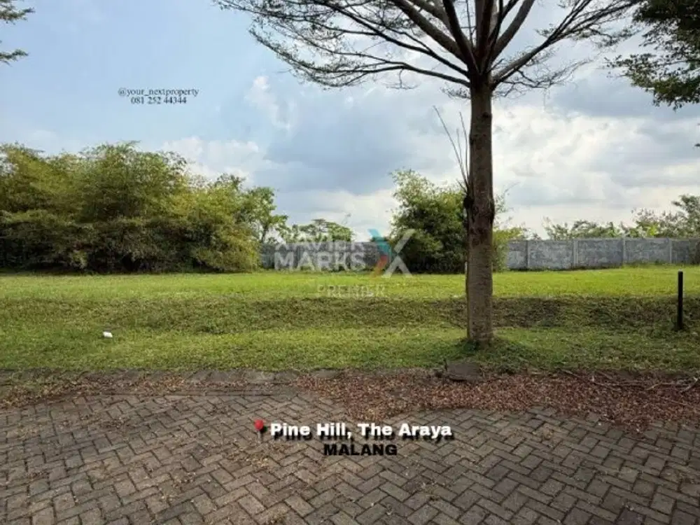 Tanah Kavling Di Cluster Pine Hill, The Araya Malang