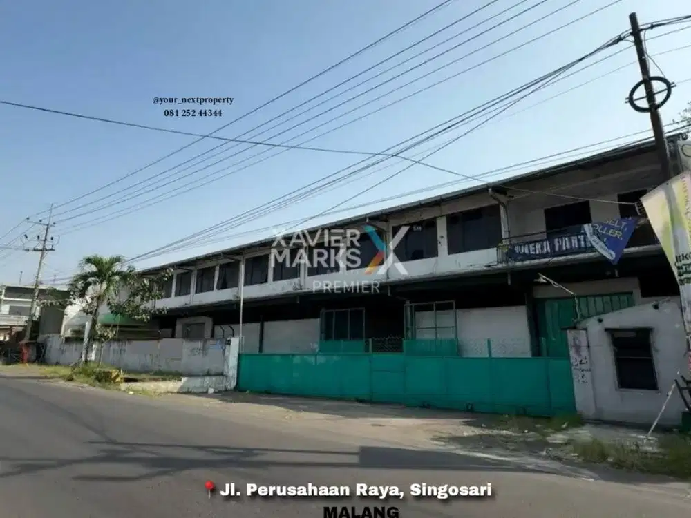 Gudang Extra Luas Di Poros Jalan Perusahaan Raya Singosari Malang(308)