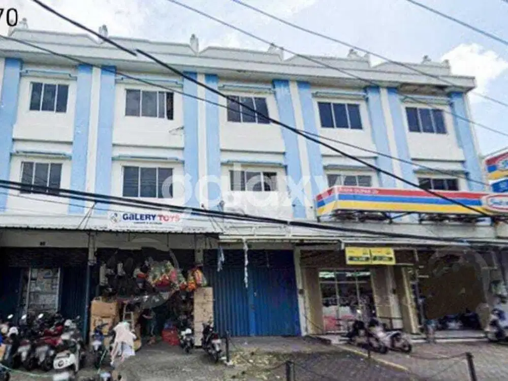 SEWA RUKO 3,5 LANTAI SIAP PAKAI JALAN RAYA DUPAK