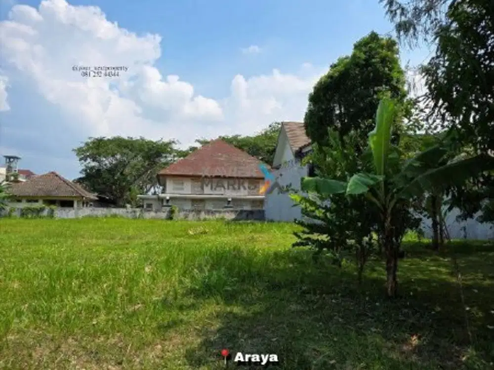 Tanah Kavling Di Jalan Kembar Cluster Villa Golf Kota Araya Malang