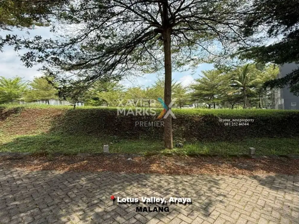 Tanah Kavling Di Cluster Lotus Valley, The Araya Malang