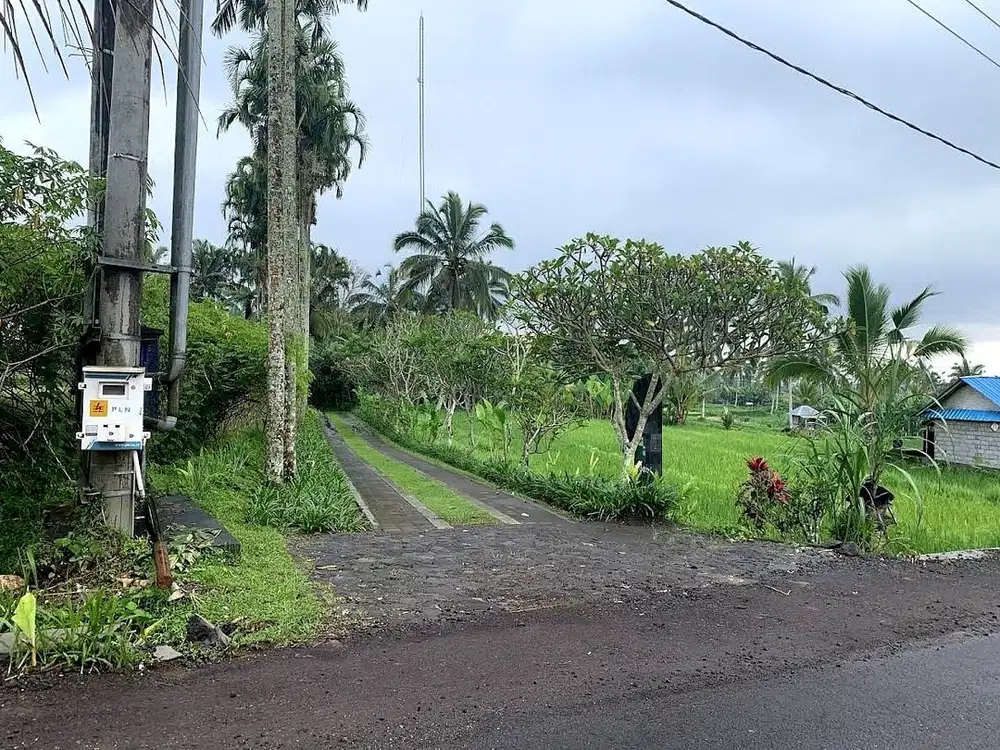 Tanah Murah sebelah Awan biru villa ubud