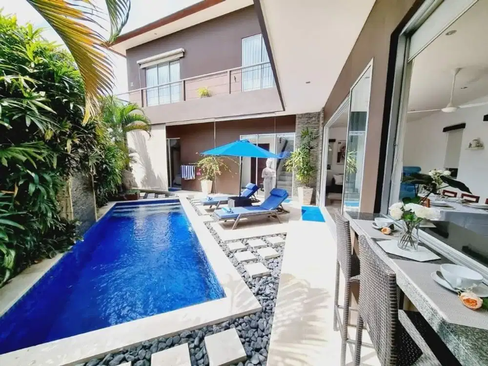 Beautiful Villa with Rice Field View