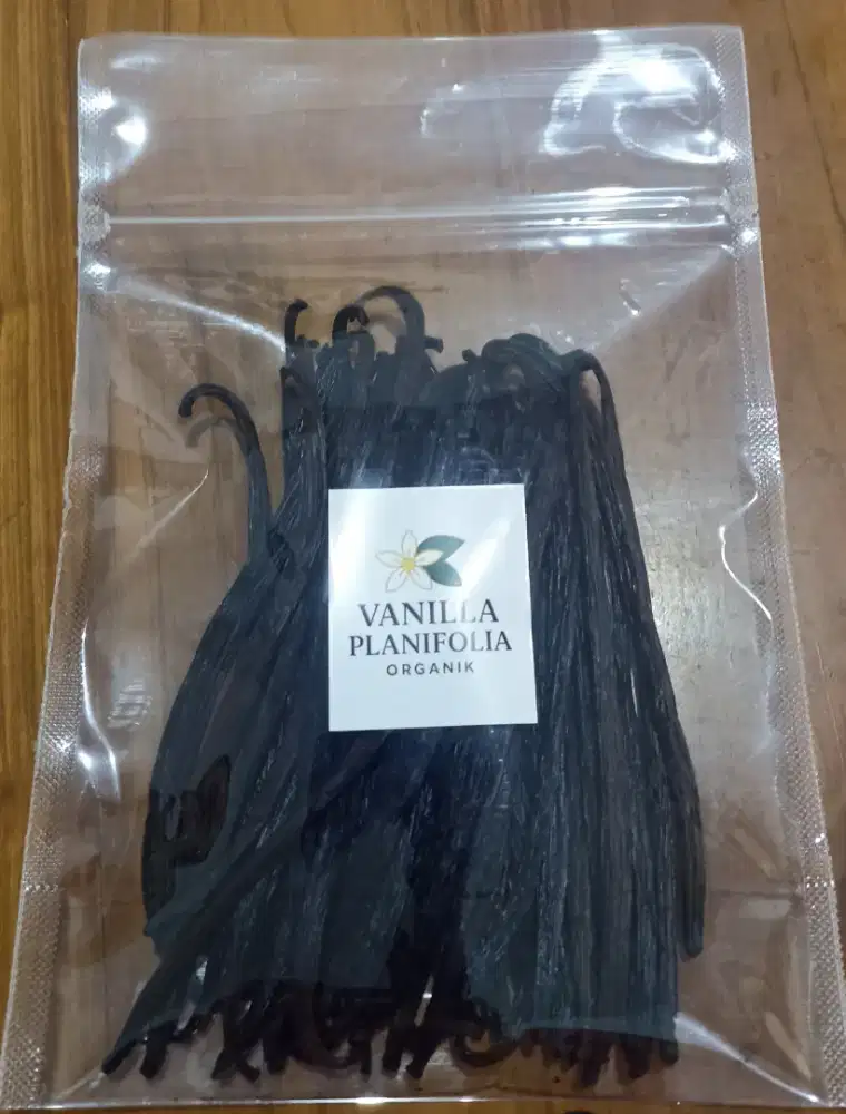 Vanili Vanilla Planifolia Organik Grade Super
