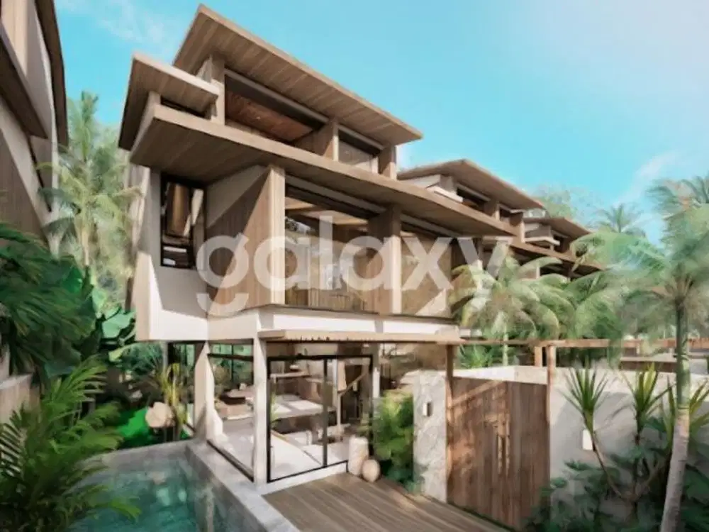 VILLA MODERN TROPICAL DI SUBAK SARI BERAWA TIBUBENENG BADUNG, BALI