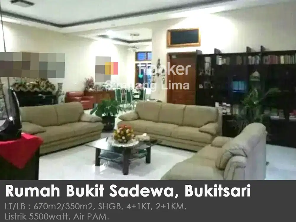Dijual Rumah Bagus Semarang Atas Bukit Sadewa Bukitsari, Banyumanik