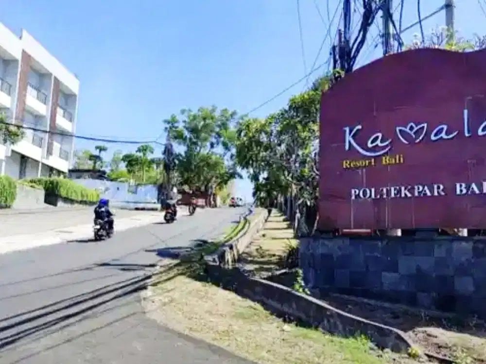 Tanah jl Peninjoan Kampus POLTEKPAR Nusa Dua