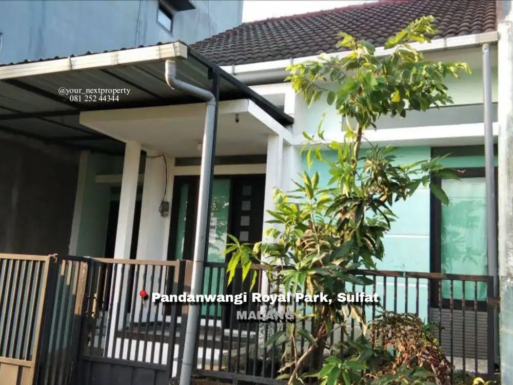 Rumah Di Perumahan Pandanwangi Royal Park, Sulfat Blimbing Malang