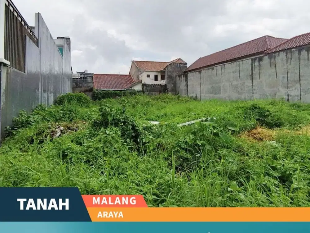 Dijual Tanah di Boulevard Araya Dekat Plaza Araya Malang