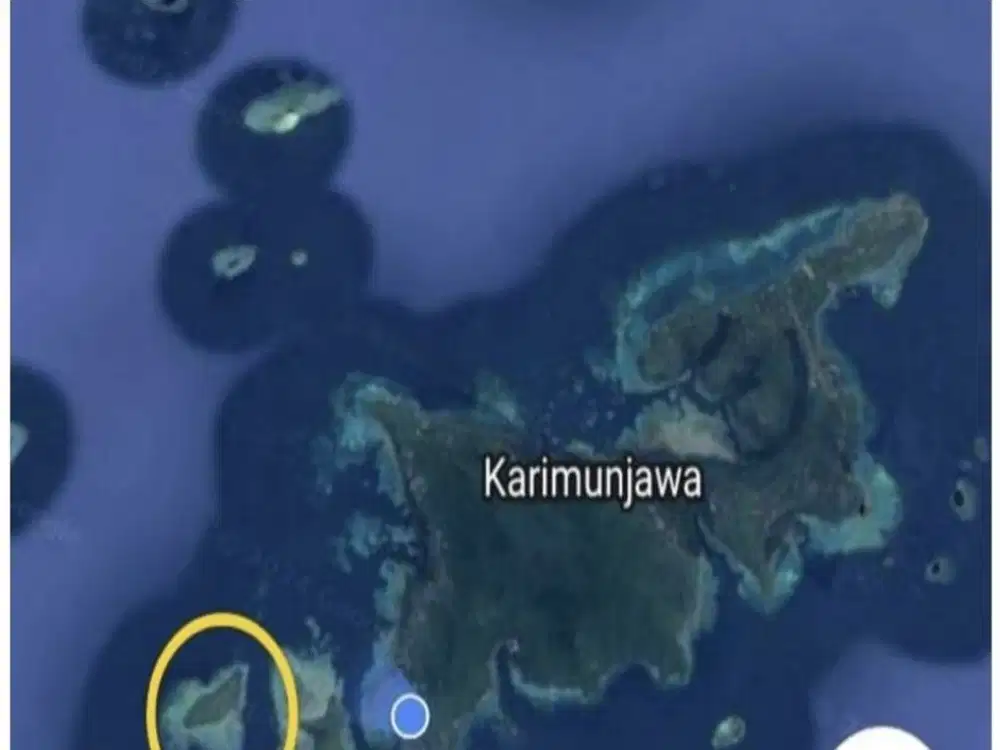 Dijual Tanah Dengan Pantai Kepulauan Karimun Jawa, Jepara Jawa Tengah