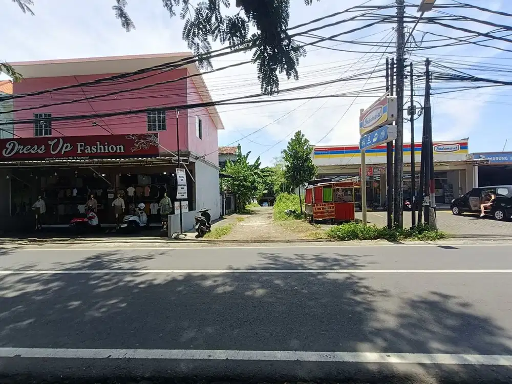 Tanah Strategis Sebelah Indomart Puja Mandala Nusa dua