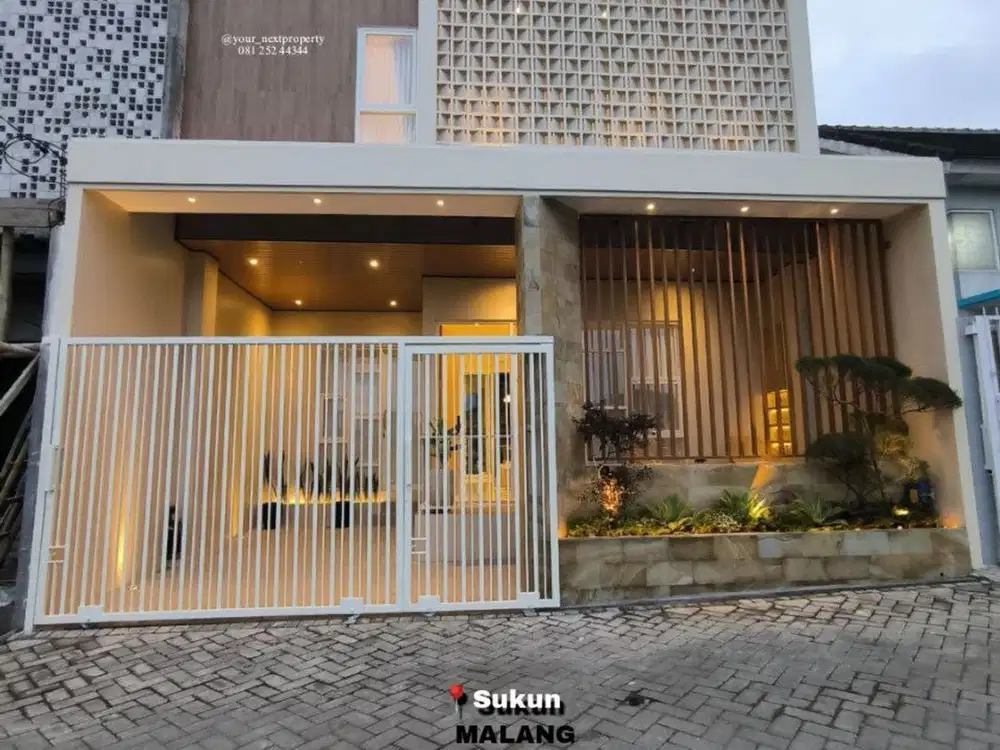 Rumah Semi Industrial Full Furnised Di Sukun Kota Malang