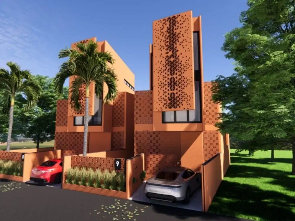 Villa Modern Contemporal Kayu Tulang Canggu Bali