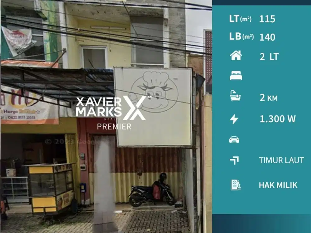 Dijual Ruko 2 Lantai  Turun Harga  Jalan Danau Jonge Sawojajar Malang