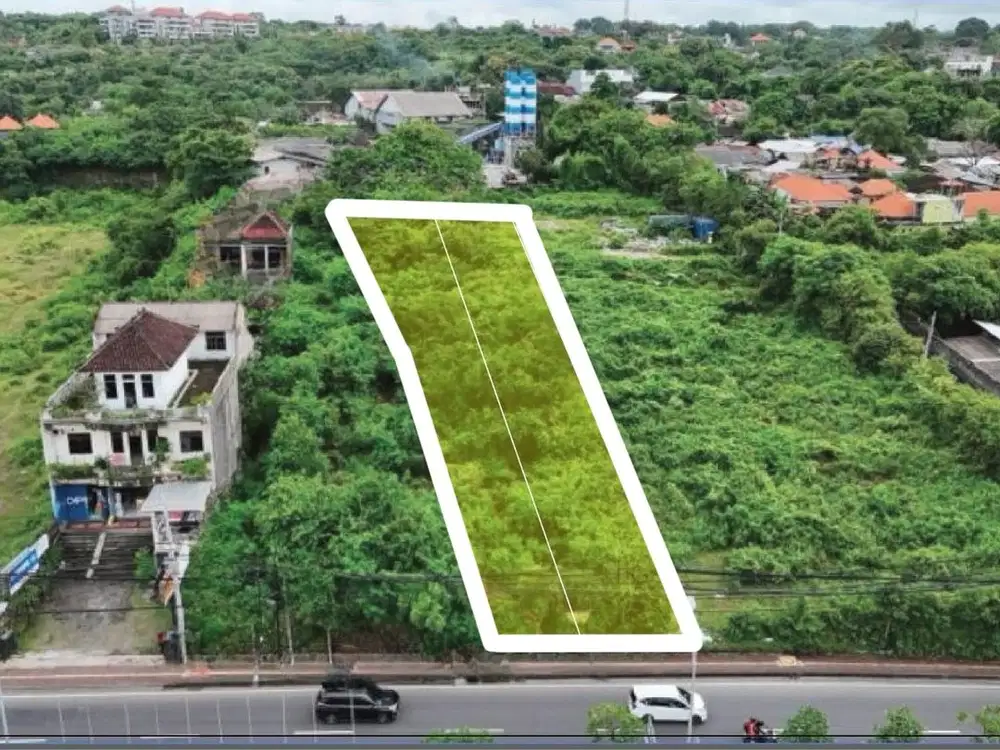 Tanah Strategis Bypass Nusa Dua Seberang Bank BCA