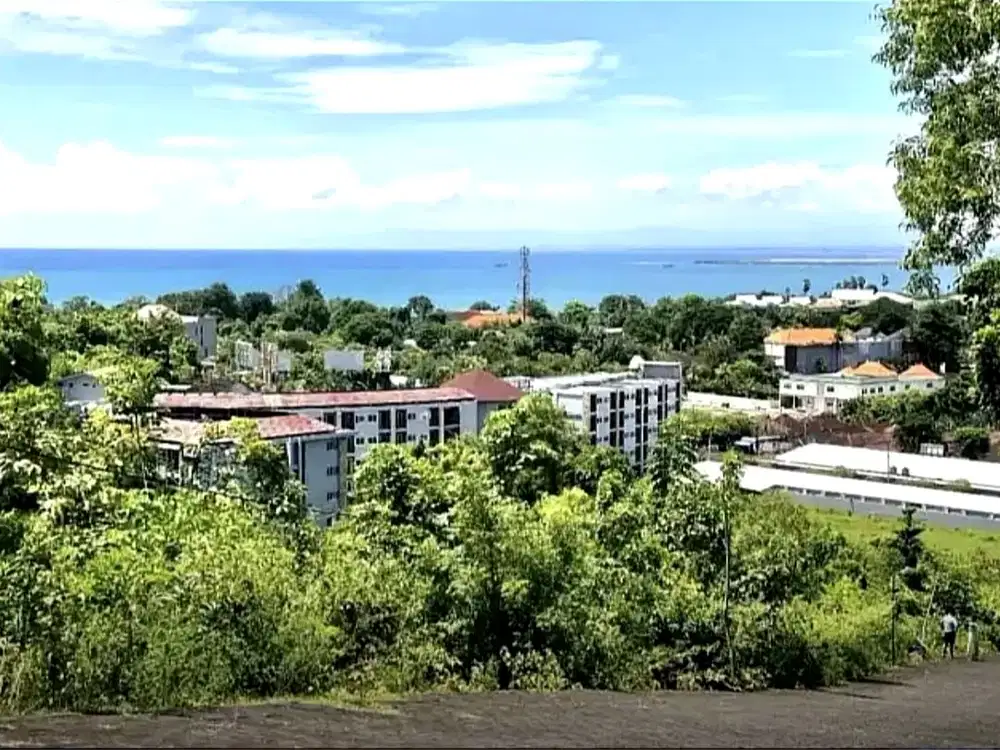 Tanah view Laut dan Airport Jl Uluwatu 2 jimbaran