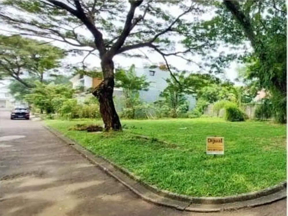 Jual Cepat Kavling Hoek Sutera Lavender Alam Sutera dekat sekolah