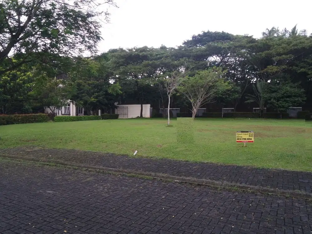 Dijual Kavling Hook Banci di Cluster Ultimo Foresta Bsd City