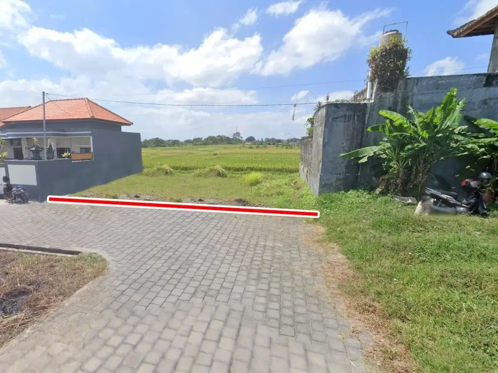 Di jual tanah di Jl Mawar, Kediri, Tabanan