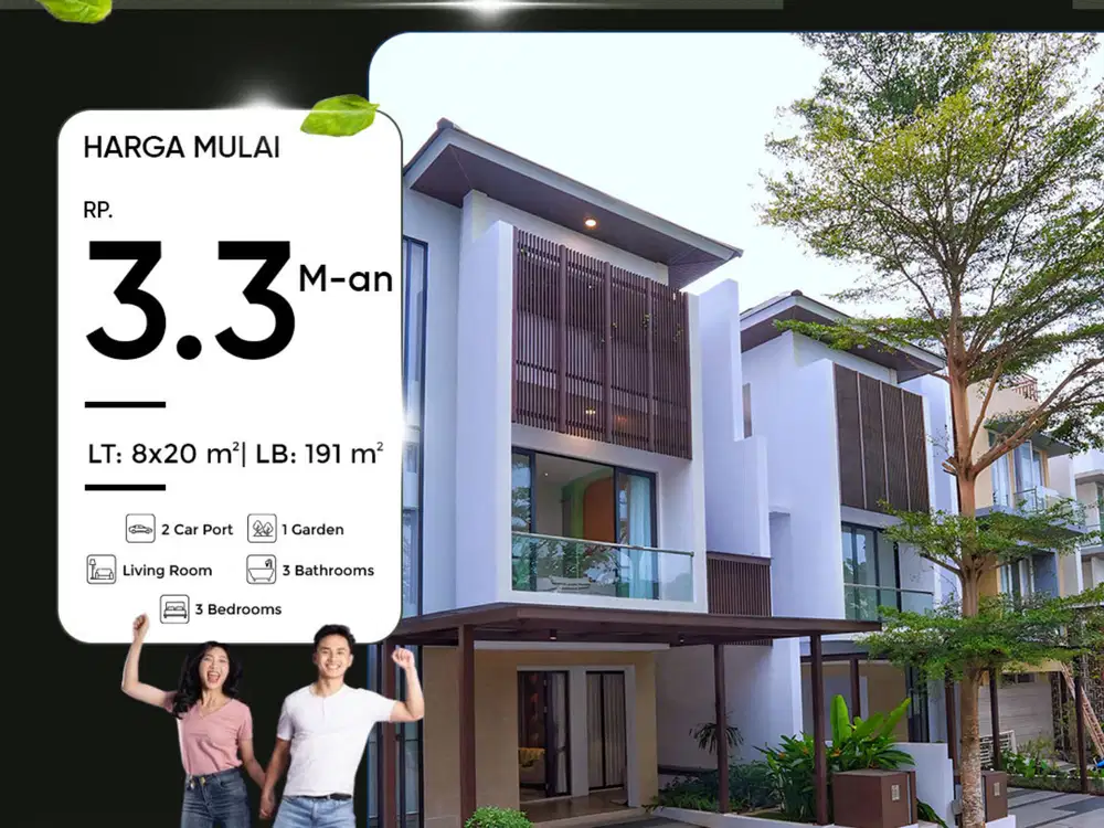 Hunian mewah 3 lantai di Batam dengan desain elegan, lokasi strateg