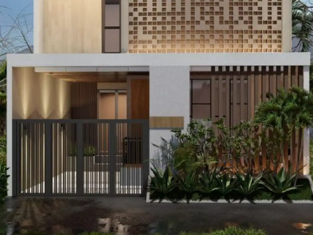 Dijual Rumah Baru Dengan Desain Industrial di Sukun, Malang Kota