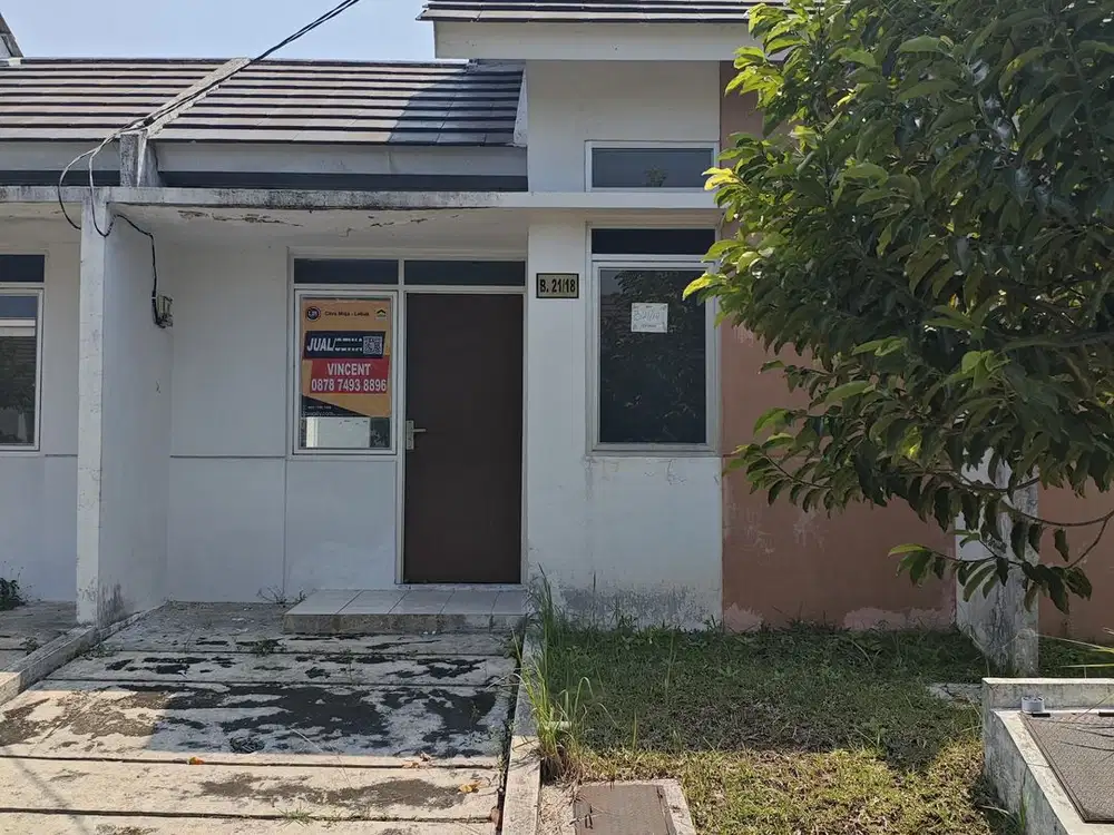 Dijual cepat kawasan ramai penduduk di citra maja city 2