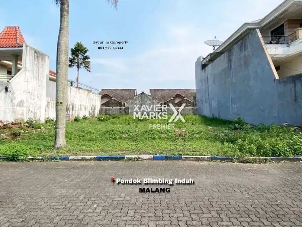 Tanah Kavling Strategis Di Pondok Blimbing Indah Malang(OLX334)