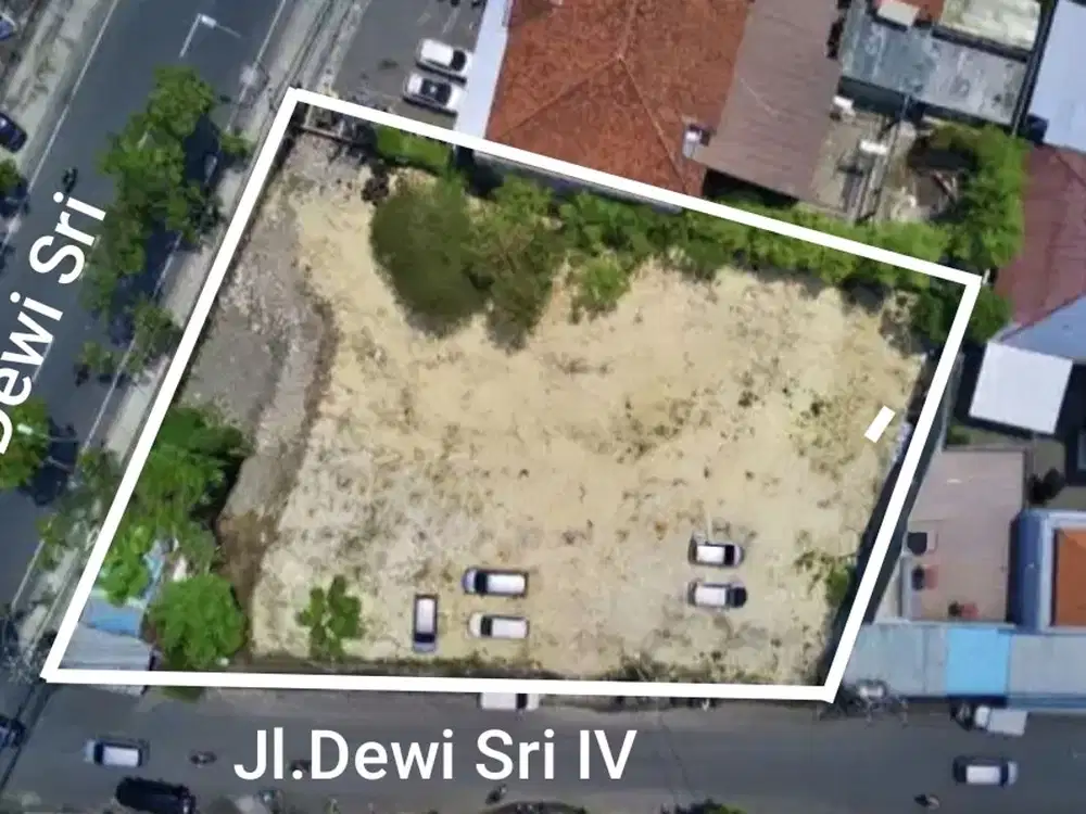 Tanah KOMERSIL Jl Dewi Sri Kuta