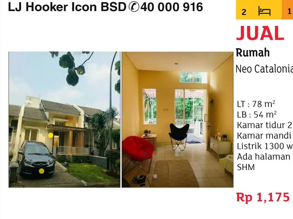 Rumah murah di BSD