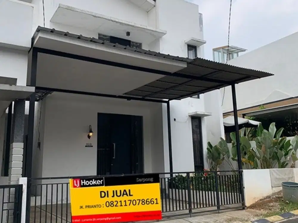 Bagus, Tenang, Asri 2 Lantai, di Hunian Exclusive Grand Serpong