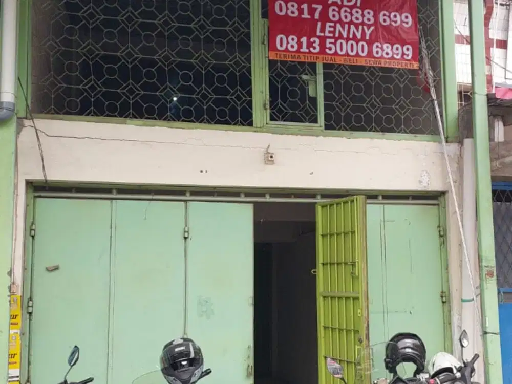 Disewakan Ruko 2 Lantai di Tanah Pasir Jakarta Utara
