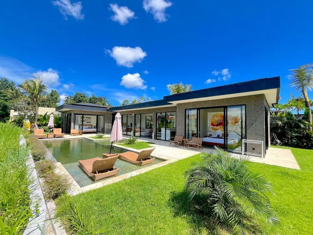 Long Lease New Villa With Rice Field View In Singakerta Ubud