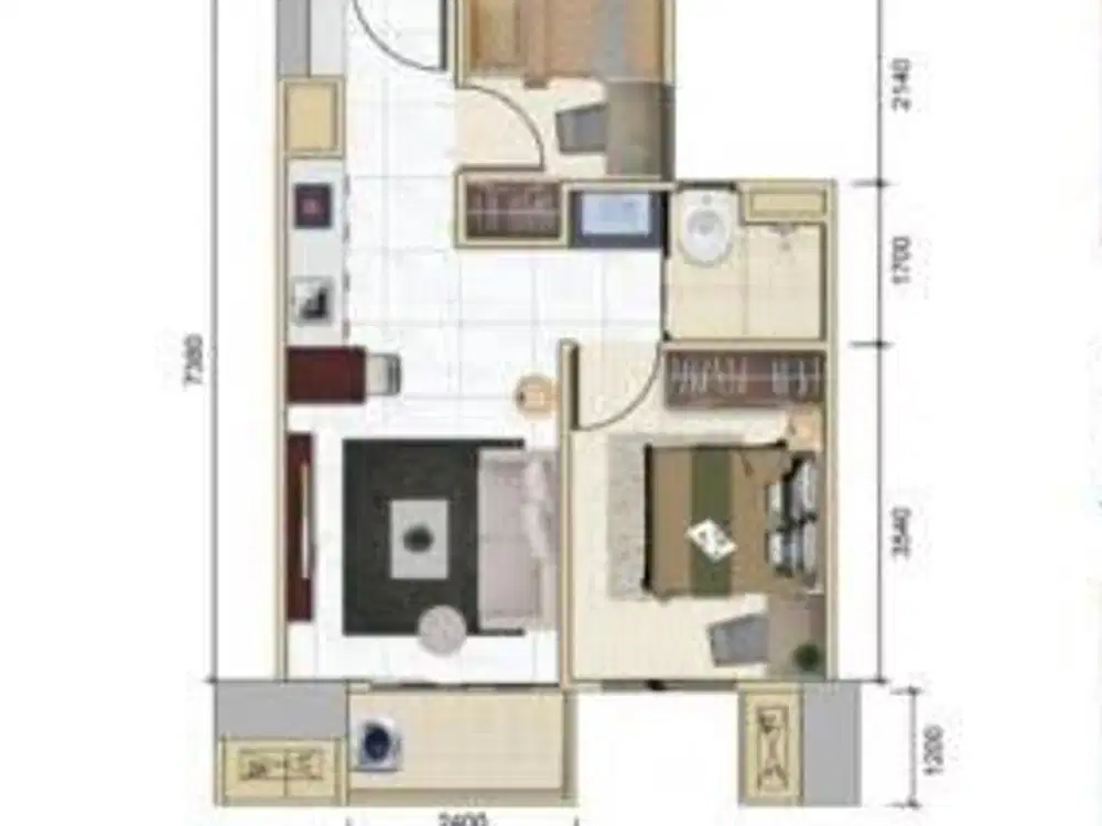 Apartemen Sky house BSD