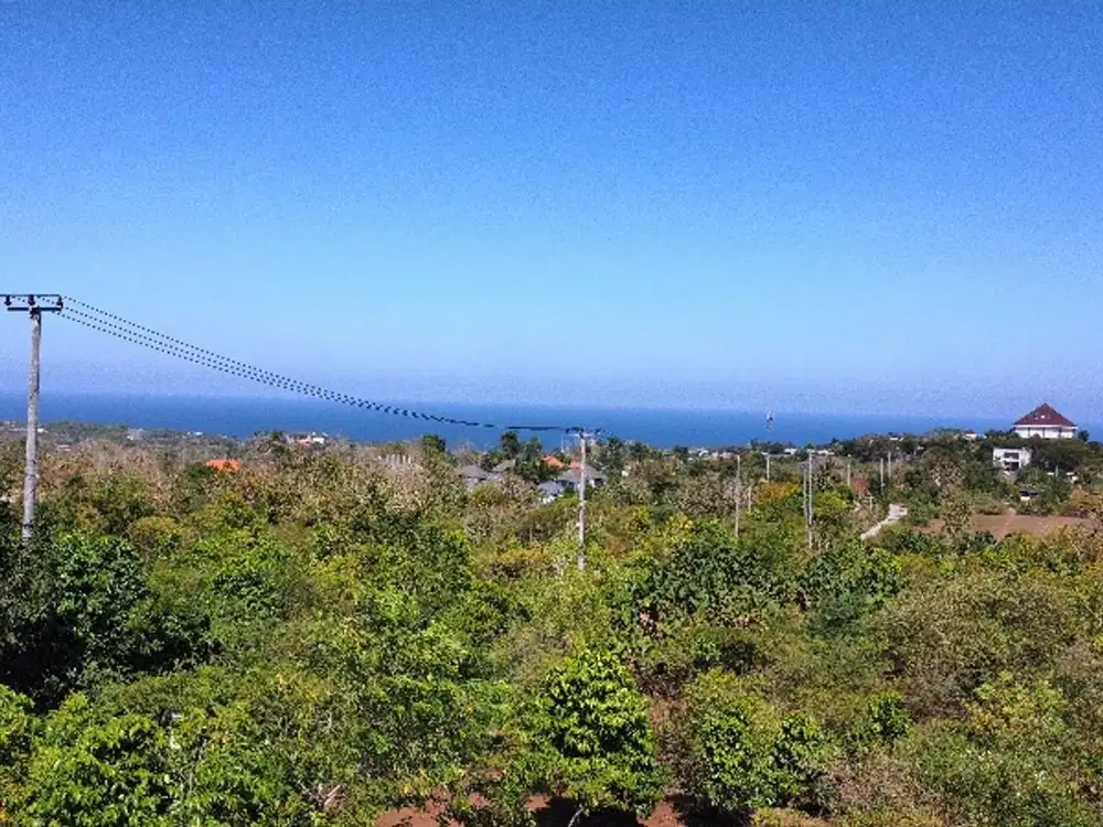 Tanah Ocean View Cocok Villa Ungasan Bali
