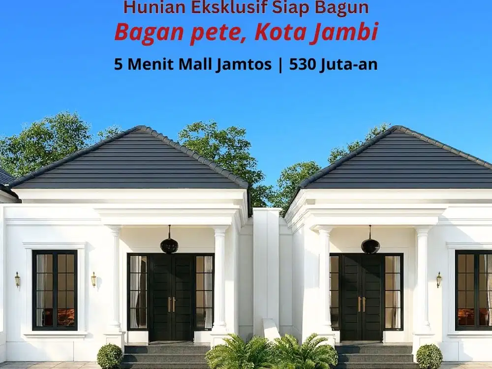Rumah Mewah Siap Bangun Bagan Pete