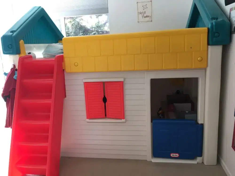 Jual cepat tempat tidur anak little tikes step2 lerado mainan anak