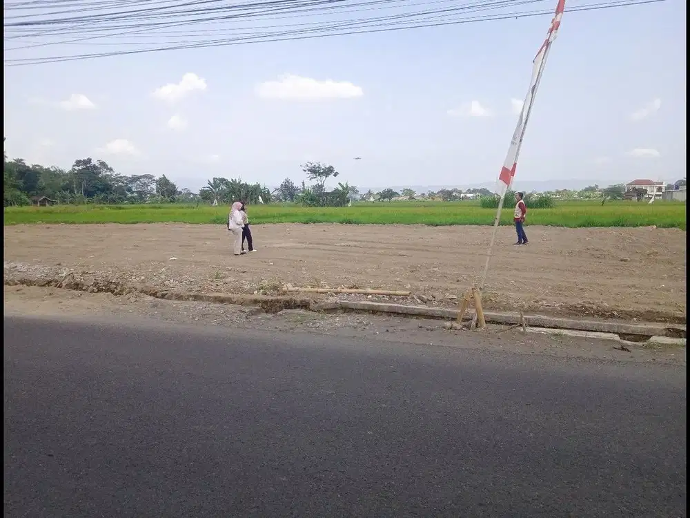 Kalasan Dijual Tanah Jogja Mangku Jalan Aspal Strategis