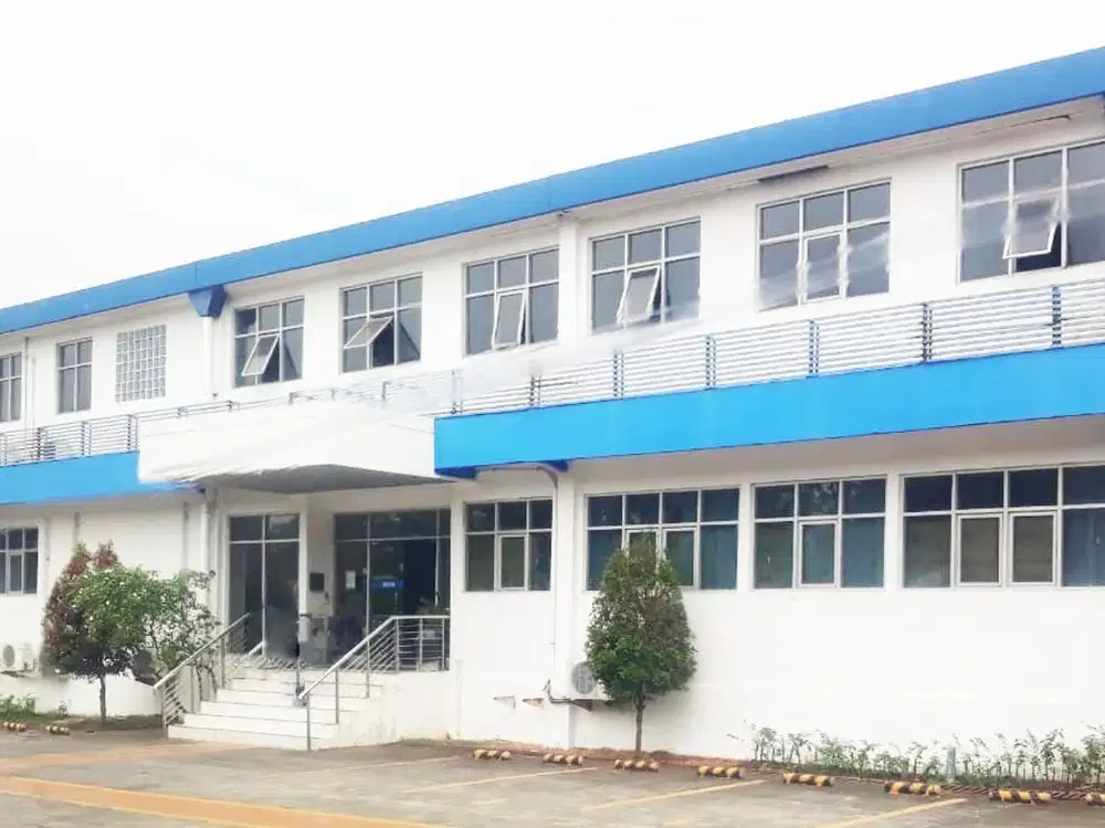 Pabrik dalam kawasan ex produksi filter air di Karawang Timur