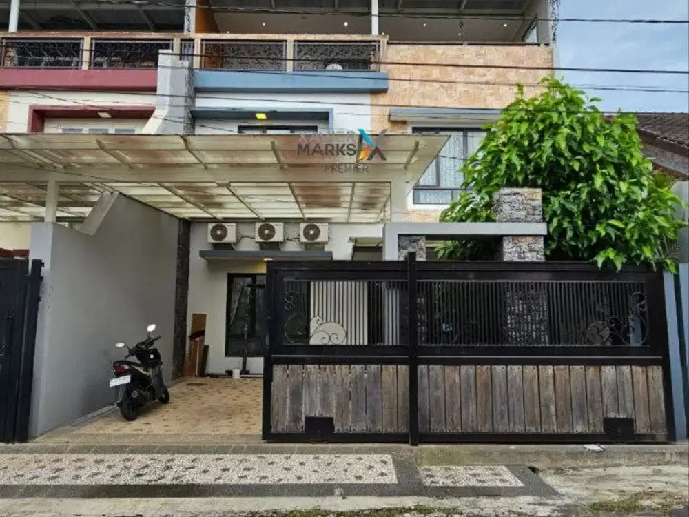 Disewakan Rumah 4 Lantai Furnished di Jl. Borobudur, Lowokwaru Malang