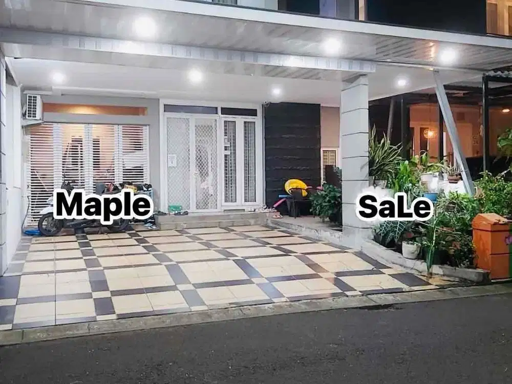 Dijual Cluster Maple Summarecon Bekasi 8x18m2 Premium