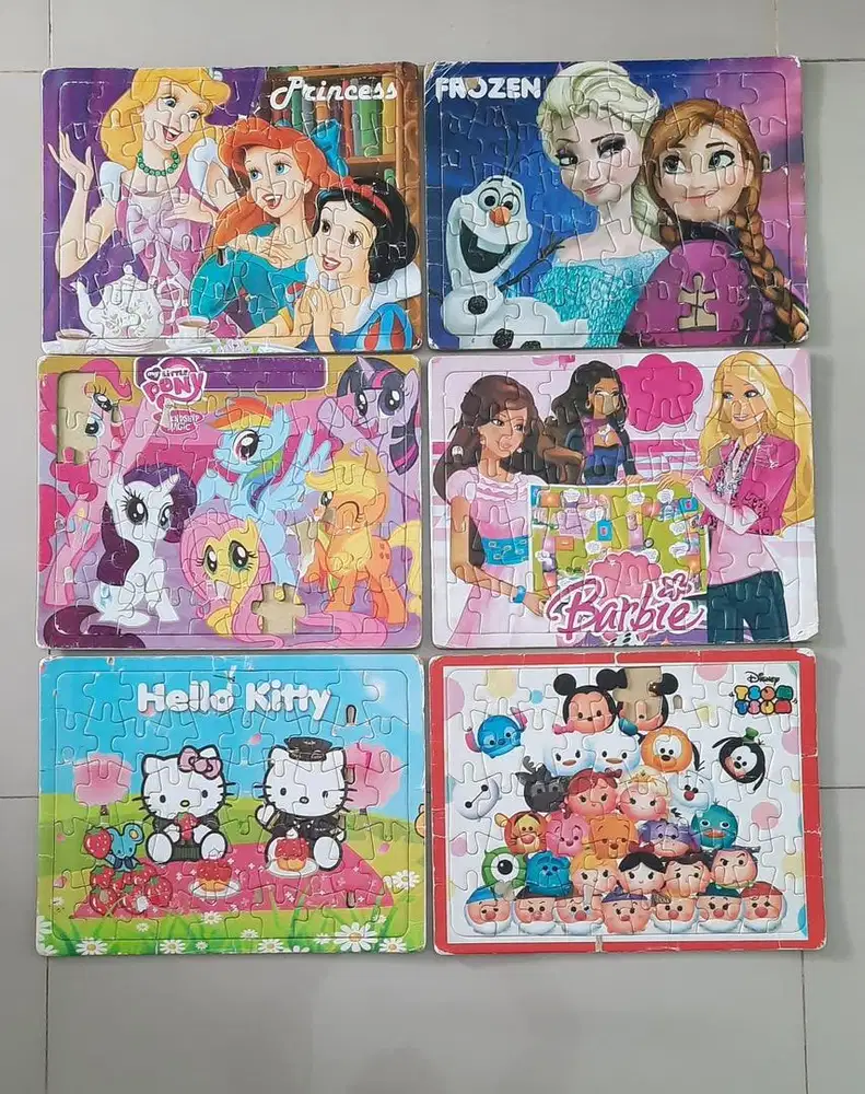 Mainan Puzzle anak perempuan second
