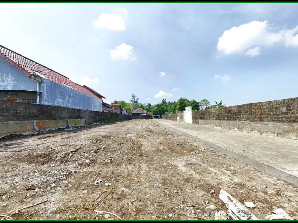 Dekat Ringroad Utara Jual Tanah Jogja SHM Lokasi Strategis Jl. Damai