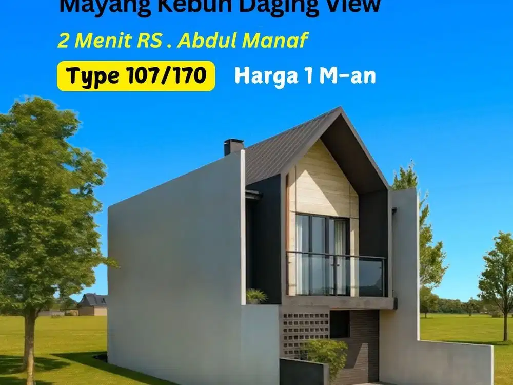 Hunian Siap Bangun Mayang Dekat Mall Jamtos