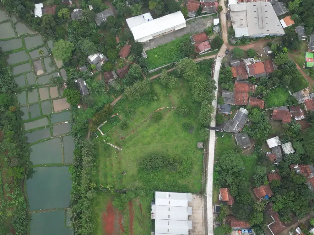 DIJUAL TANAH 1HA PINGGIR JALAN GOTONG ROYONG PABUARAN GN. SINDUR