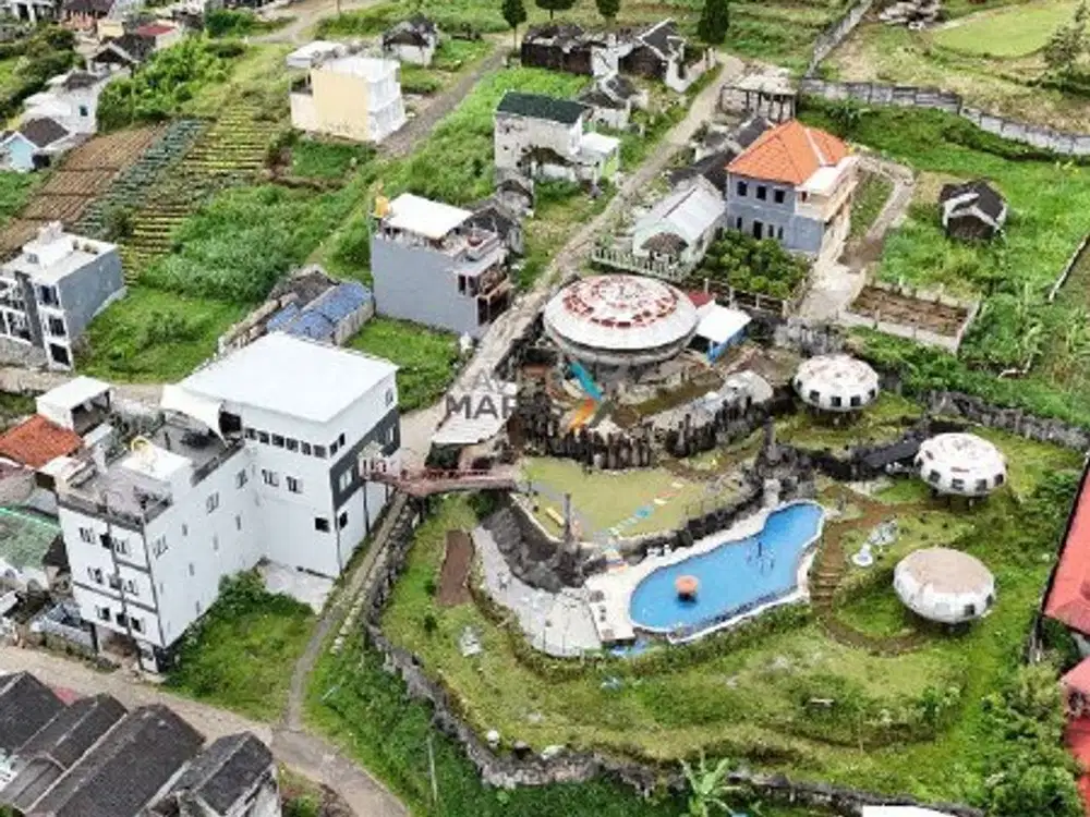 Dijual Bangunan Hotel 5 Lantai, Guest House di Paralayang, Pujon Batu