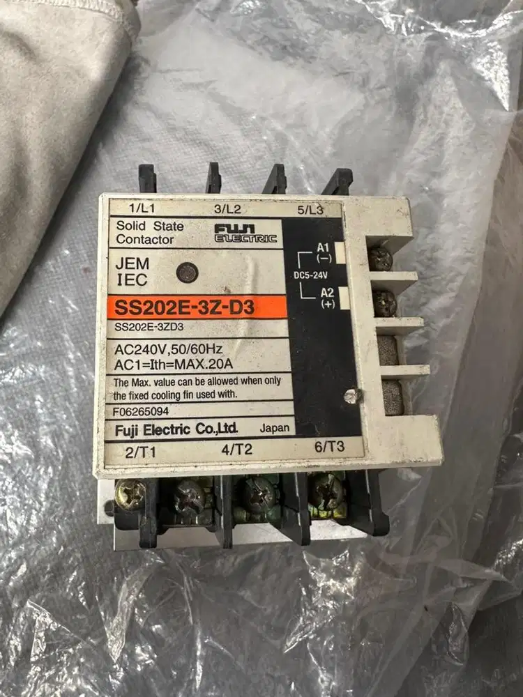 Contactor FuJI Japan 20A 240VAC