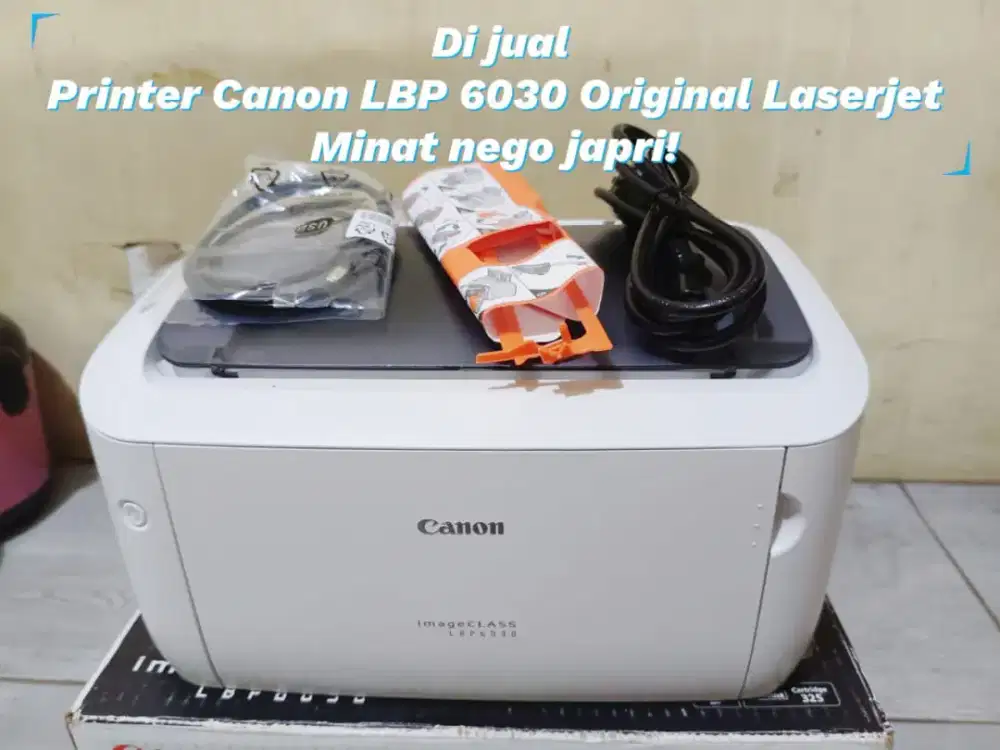 Printer Canon Laserjet LBP 6030 Original Full Set